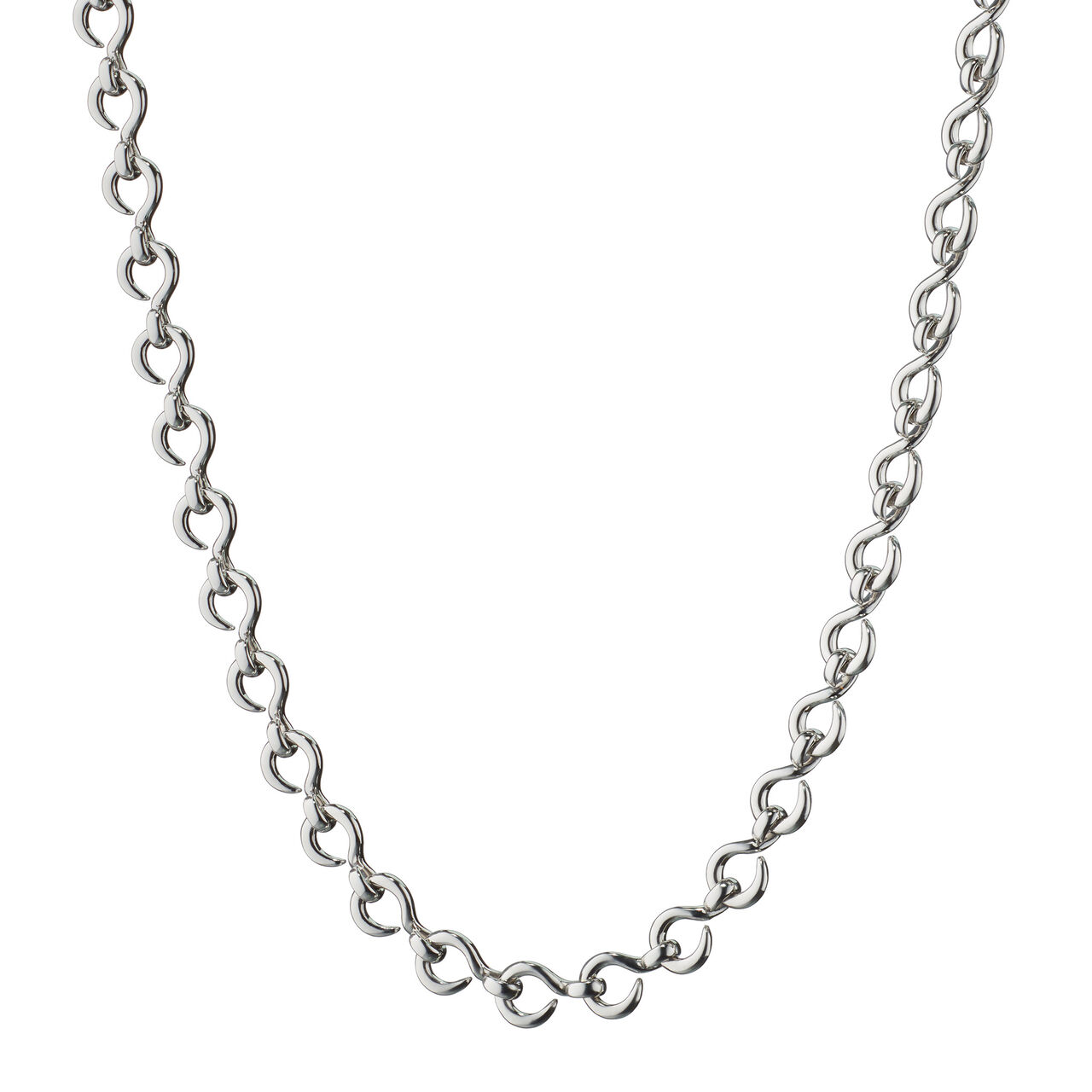 Monica Rich Kosann Infinite & Boundless The Twist Infinity Petite Silver Necklace 41629 image number 0